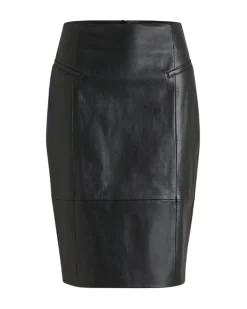 Hugo Boss Sepaco Leather Pencil Skirt