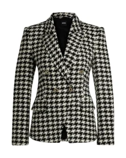 Hugo JIA-DB2 Houndstooth Jacket
