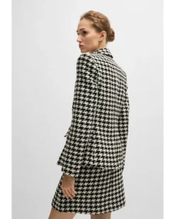 Hugo JIA-DB2 Houndstooth Jacket