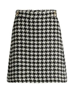 Hugo Vupita Houndstooth Mini Skirt