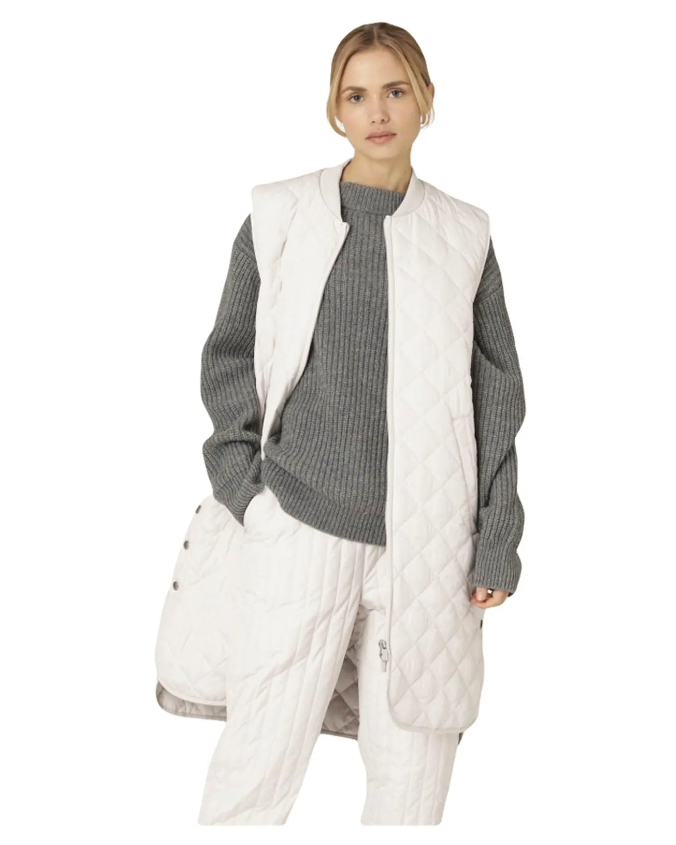 Ilse Jacobsen - Quilted Long Vest