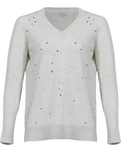 Kinross Cashmere Crystal Pullover