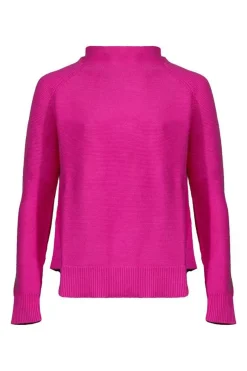 Kinross Cashmere Garter Funnel Neck Pullover