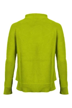 Kinross Cashmere Garter Funnel Neck Pullover
