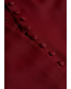 L'Agence Ava Lace Cuff Blouse