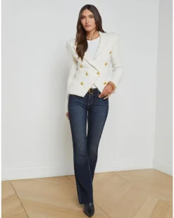 L'Agence Bethany Knit Blazer