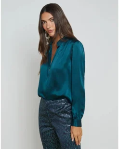 L'Agence Bianca Silk Blouse