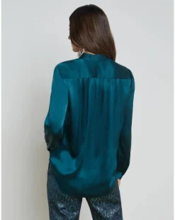 L'Agence Bianca Silk Blouse
