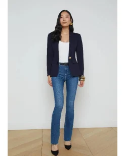 L'Agence Chamberlain Knit Blazer