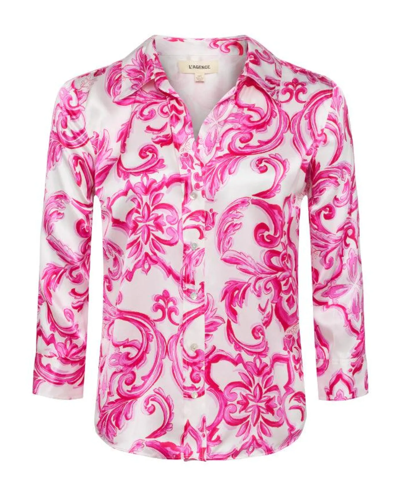 L'Agence Dani 3/4 Sleeve Mediterranean Blouse