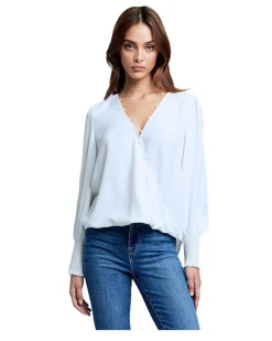 L'Agence Enzo Crossfront Blouse