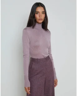 L'Agence Flora Turtleneck Sweater