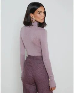L'Agence Flora Turtleneck Sweater