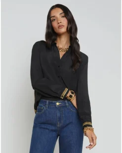 L'Agence Gio Silk Blouse