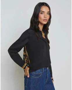 L'Agence Gio Silk Blouse