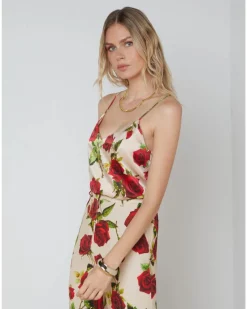 L'Agence Jane Silk Romantic Rose Camisole