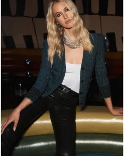 L'Agence Jenni Waffle Stitch Cardi