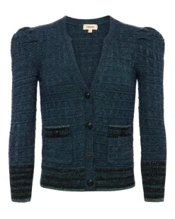 L'Agence Jenni Waffle Stitch Cardi