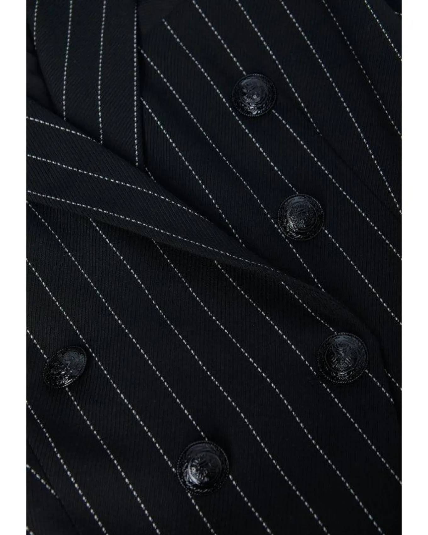 L'Agence Kendi Pinstriped Long Blazer