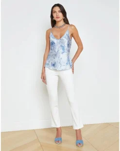 L'Agence Lexi Denim Pring Camisole
