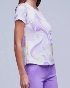 L'Agence Light Orchid Multi St Martin Ressi Tee