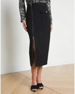 L’Agence Maverick Cargo Pencil Skirt