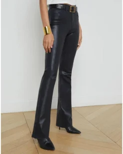 L'Agence Ruth Coated Straight Leg Jean