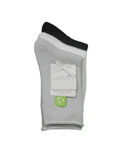 Lemon Crew 3 PK Socks