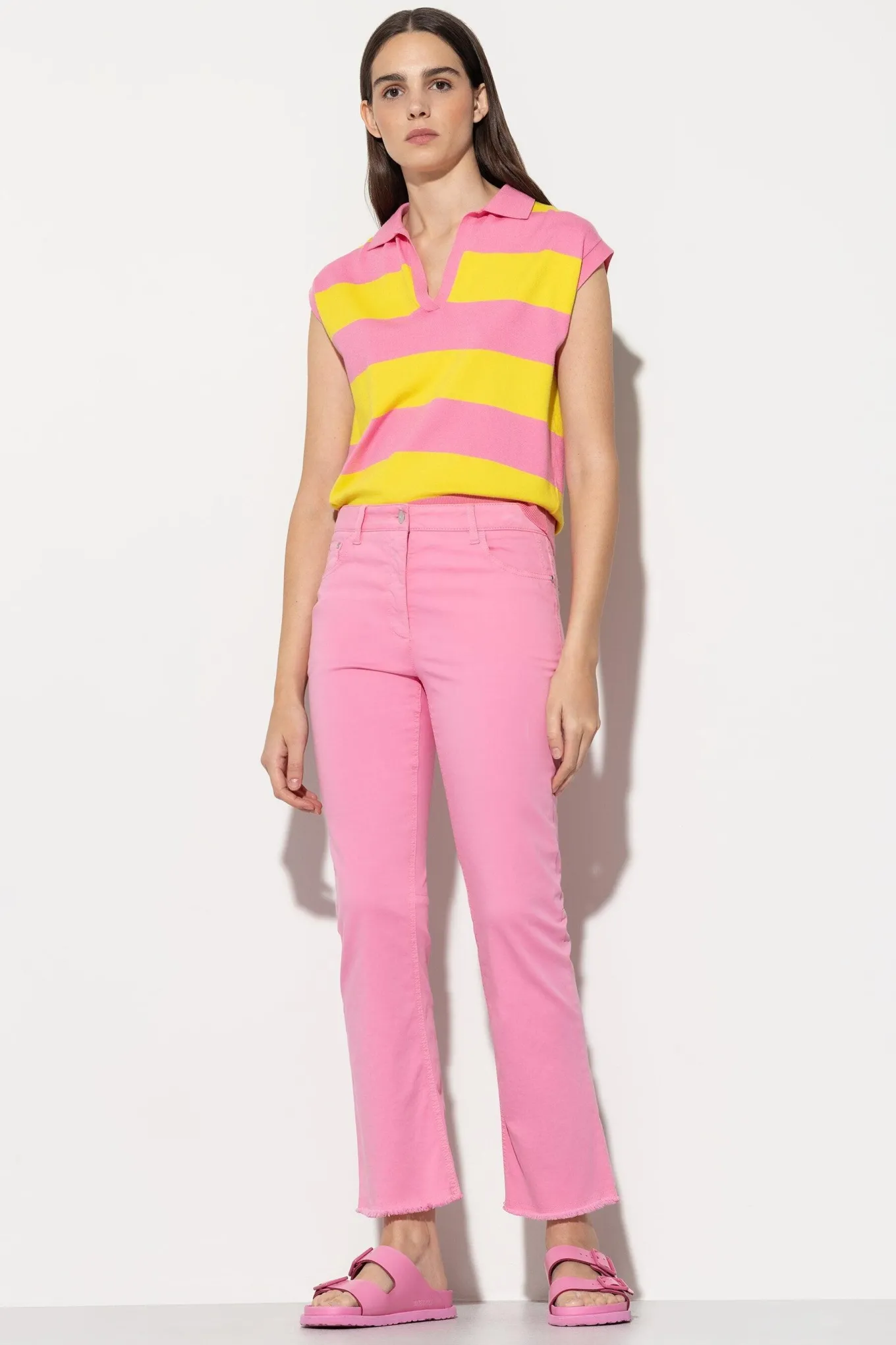 Luisa Cerano Baby Flare Color Denim