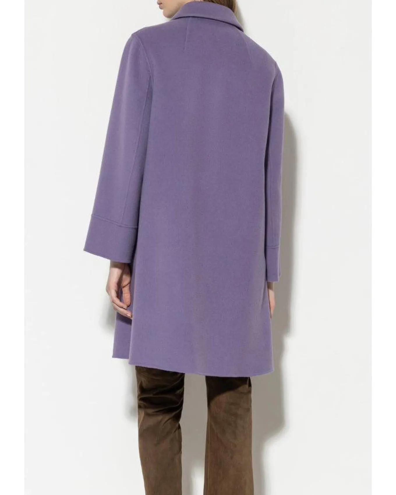 Luisa Cerano Double Face Wool Cashmere Coat