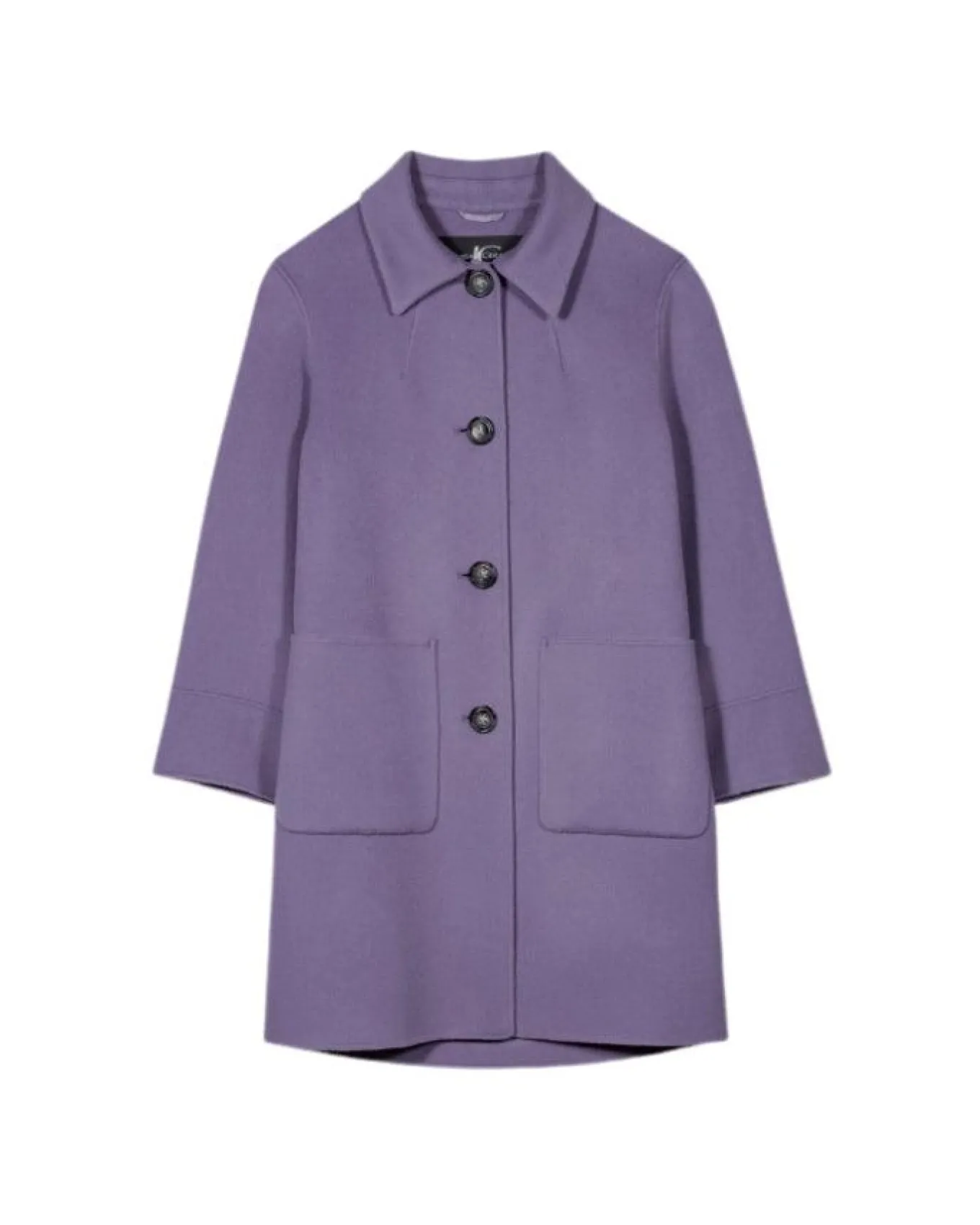 Luisa Cerano Double Face Wool Cashmere Coat