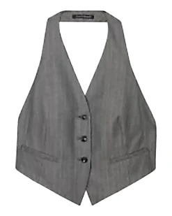 Luisa Cerano Fine Pinstripe Vest