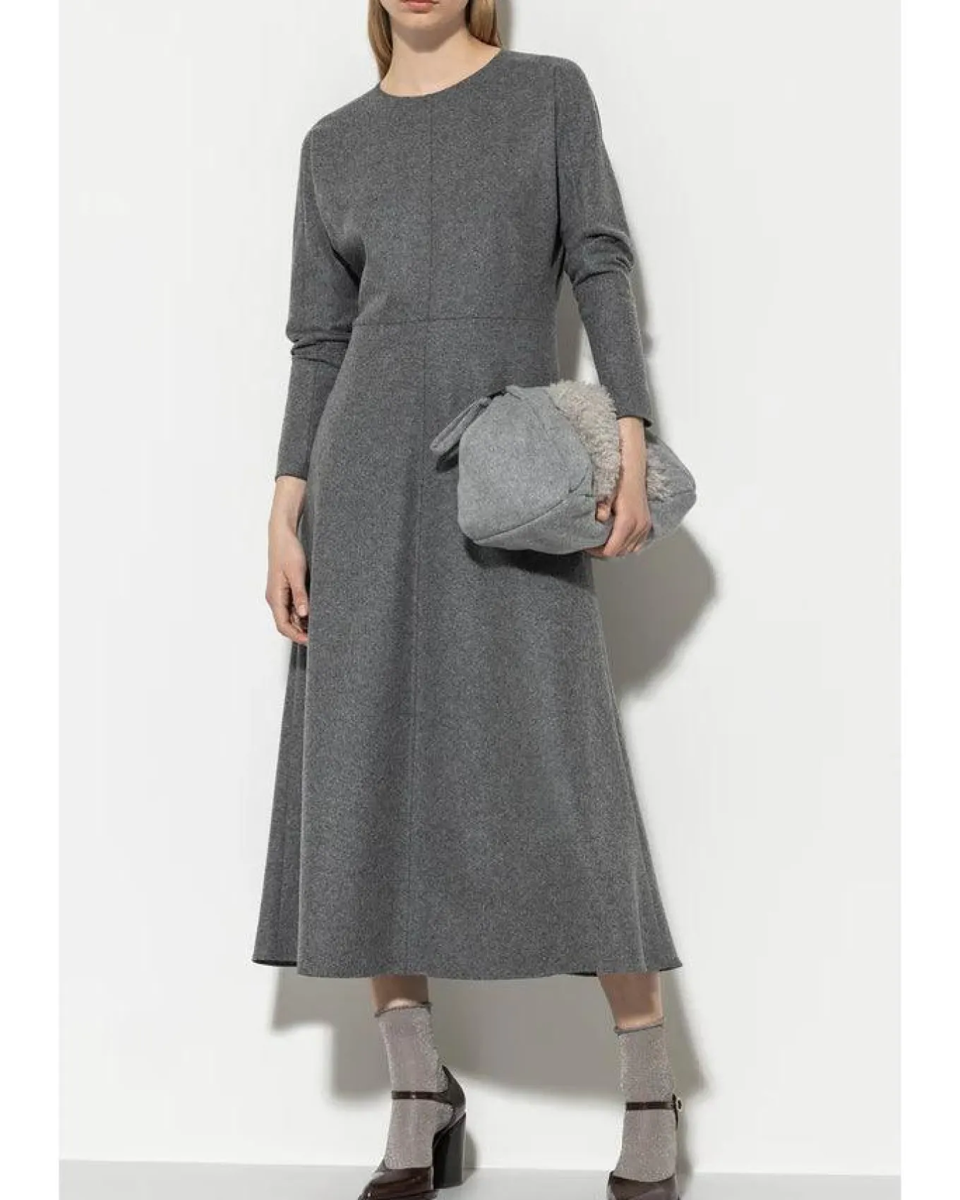 Luisa Cerano Flannel Madam Dress