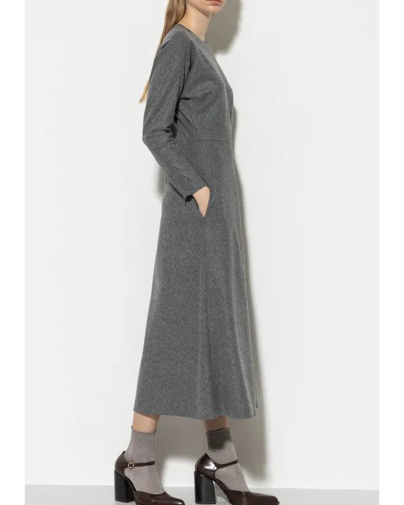 Luisa Cerano Flannel Madam Dress