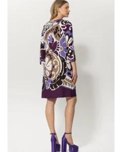 Luisa Cerano Flower Print Dress