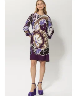 Luisa Cerano Flower Print Dress