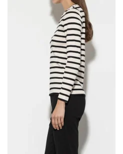Luisa Cerano Heavy Cotton Striped Tee
