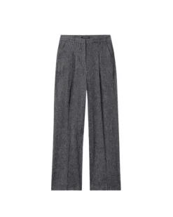 Luisa Cerano Linen Flowy Wide Leg Pant