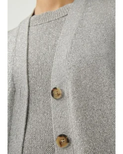 Luisa Cerano Lurex Cardigan