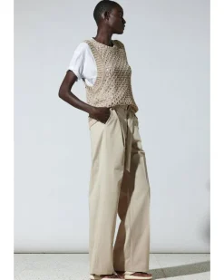 Luisa Cerano Mesh Look Tank Top