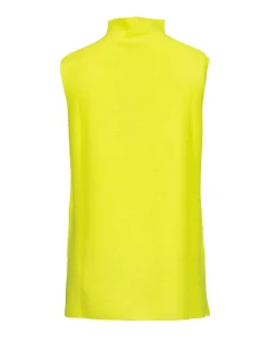 Luisa Cerano Mock Neck Tank Top
