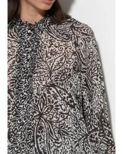 Luisa Cerano Paisley Print Tunic Blouse