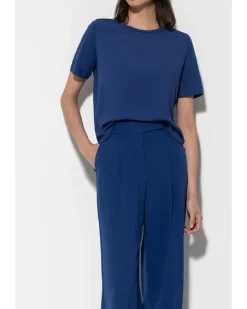 Luisa Cerano Silk Front Tee