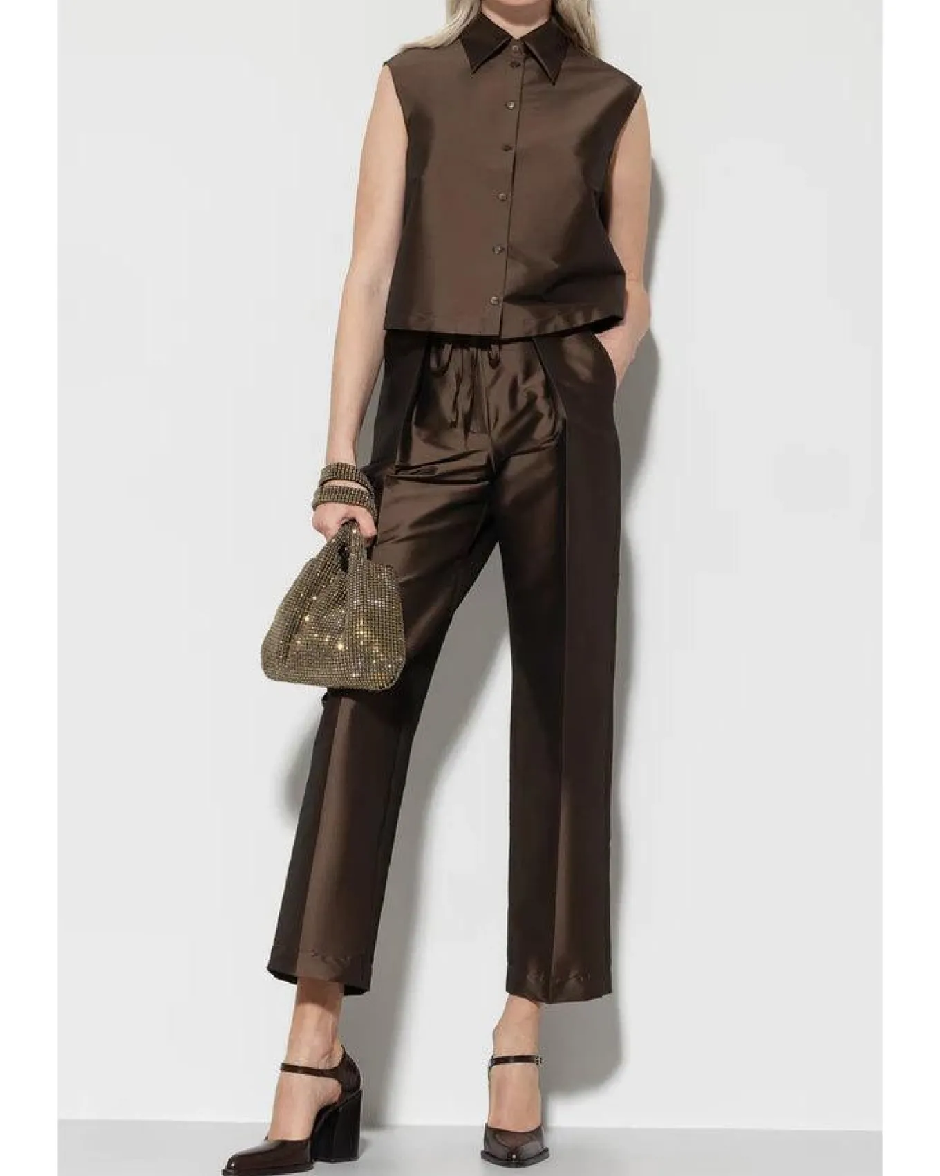 Luisa Cerano Taffeta Jogging Pant