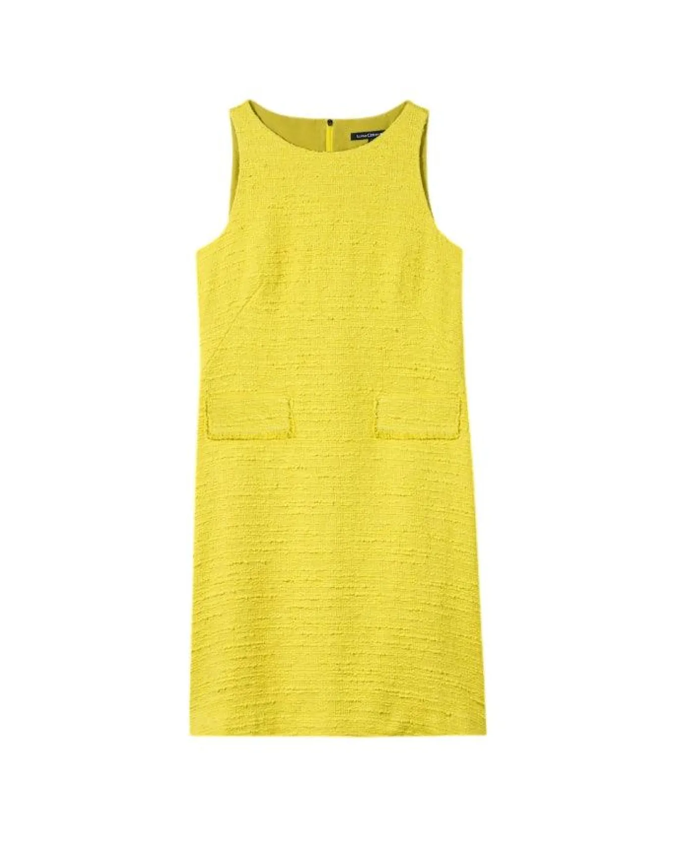 Luisa Cerano Tweed Look Shift Dress