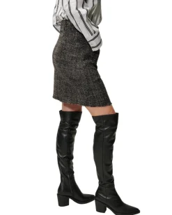 Luisa Cerano Tweed Short Skirt