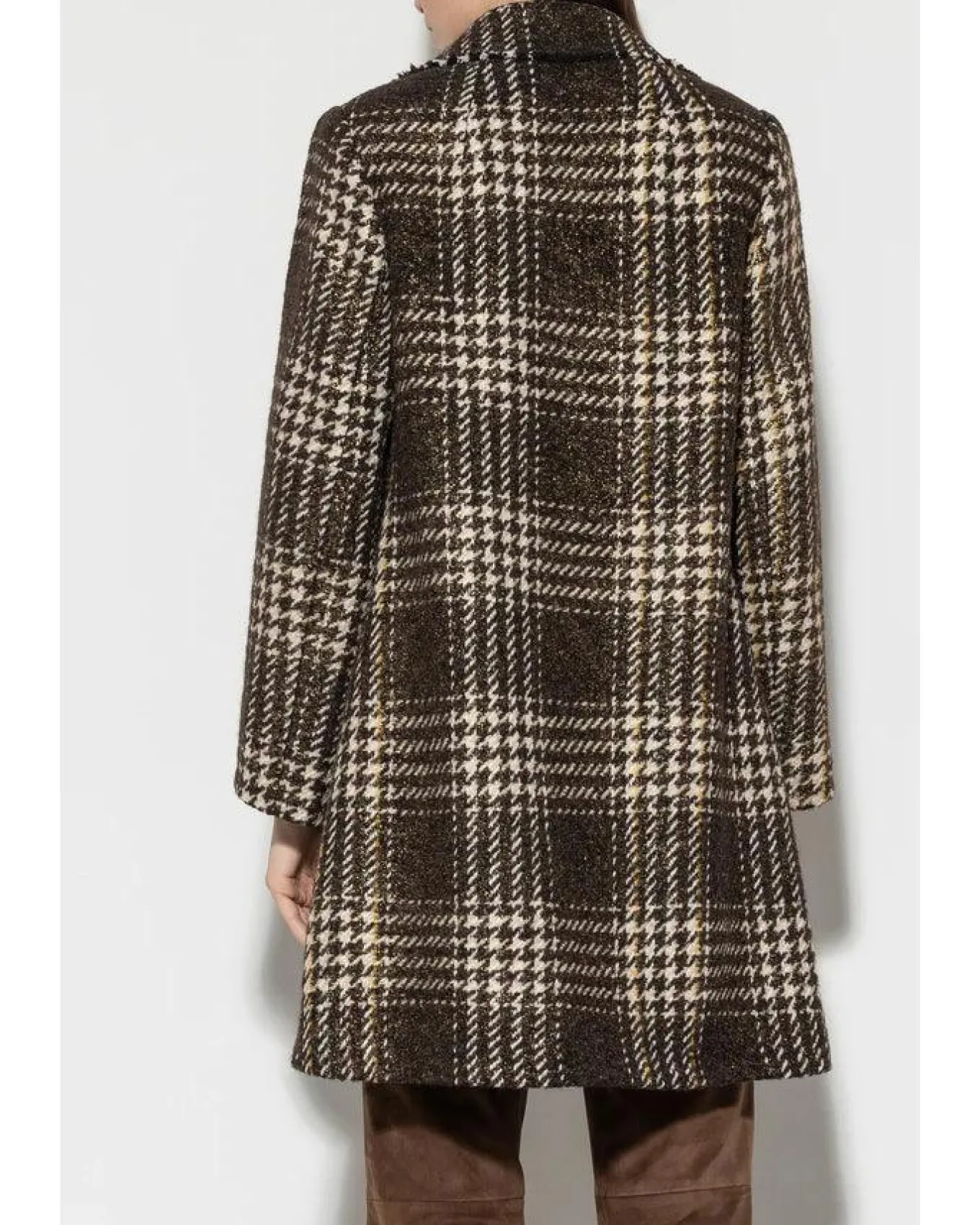 Luisa Cerano Vintage Check Coat