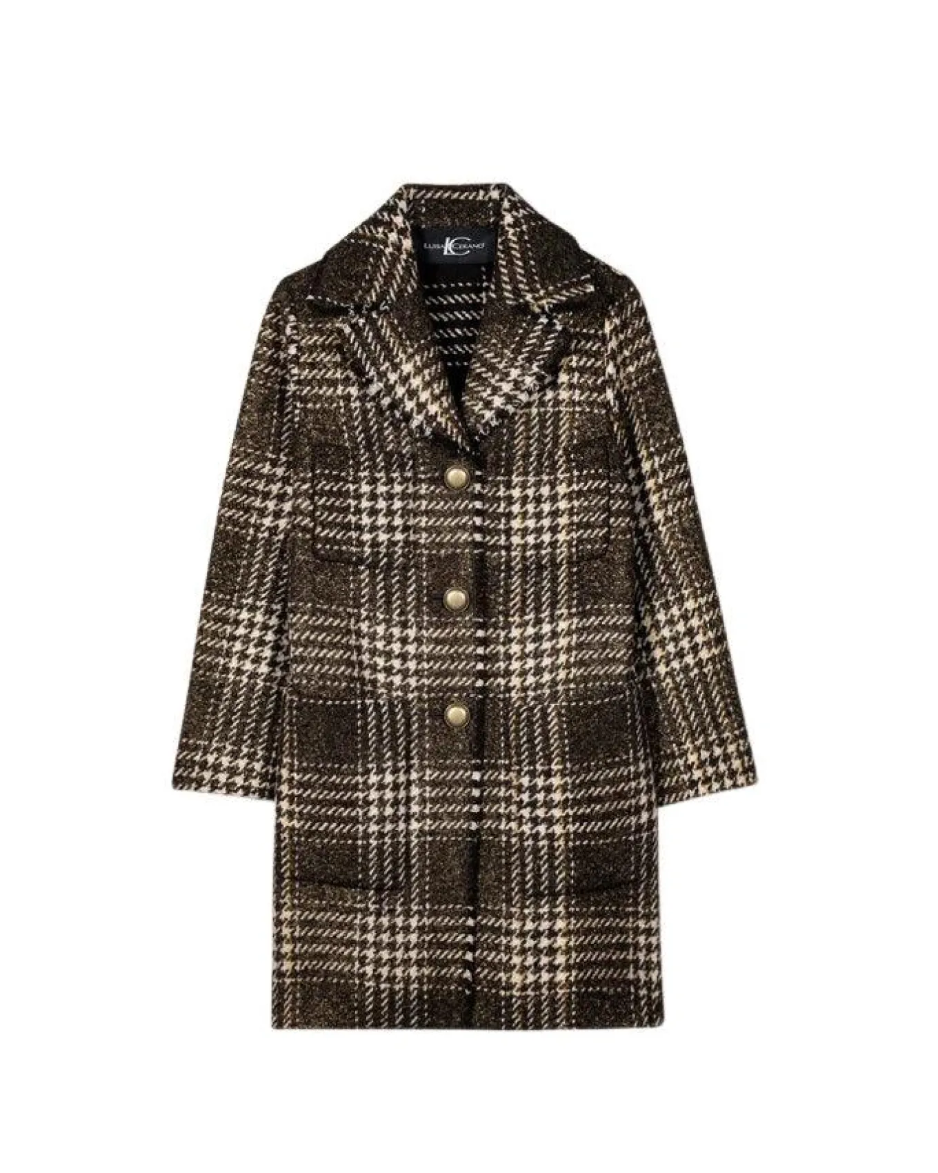 Luisa Cerano Vintage Check Coat