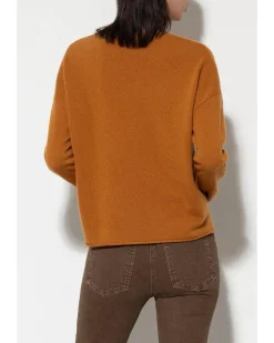 Luisa Cerano V-Neck Cashmere Blend Sweater