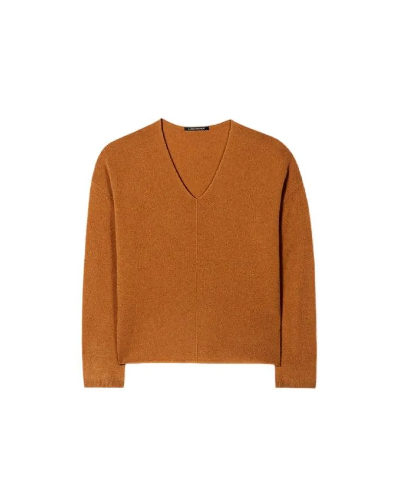 Luisa Cerano V-Neck Cashmere Blend Sweater